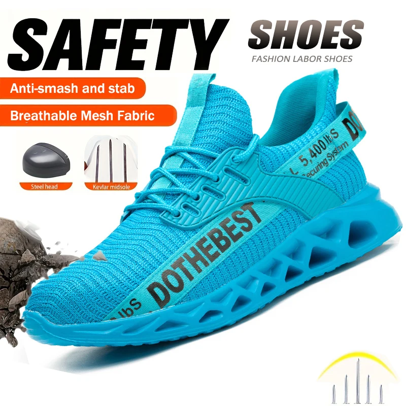Safety Shoes For Men Work Sneakers