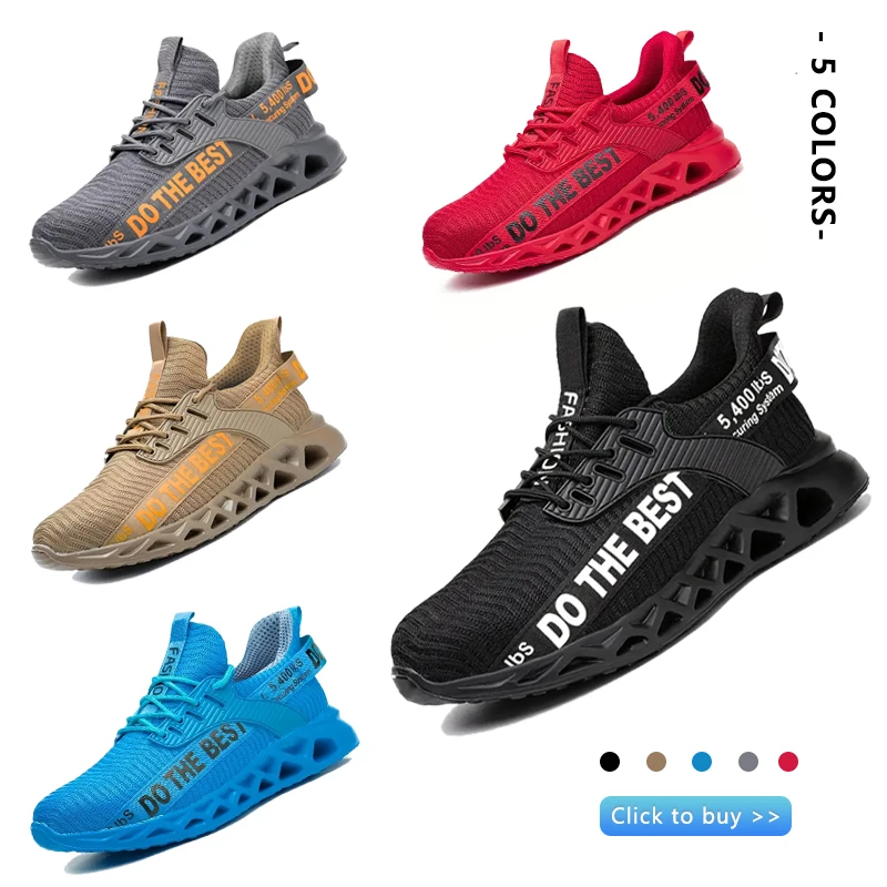 Safety Shoes For Men Work Sneakers - Image 5