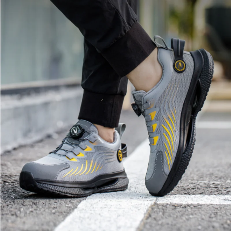 Men Sport Shoes Security Protective Boots - Image 5