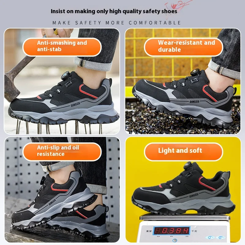 Light Breathable Sneaker Safety Shoes - Image 3
