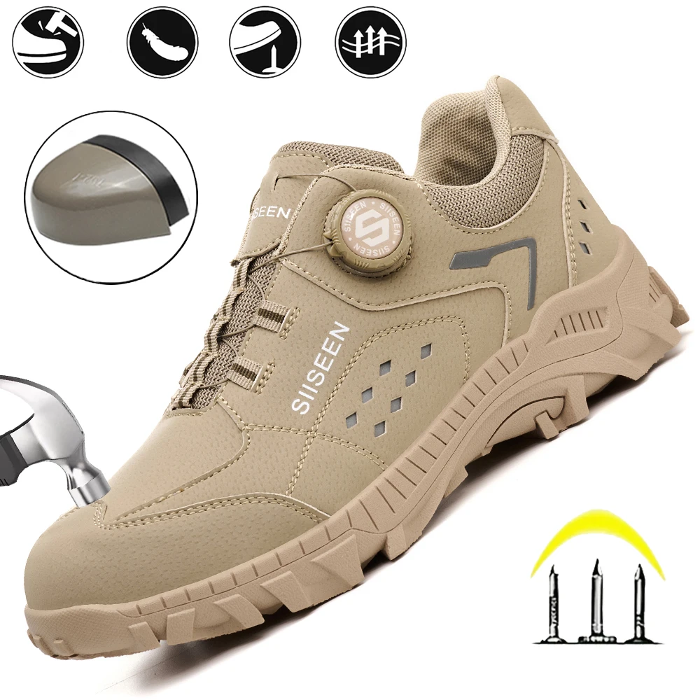 Safety Shoes Puncture And Smash Resistant