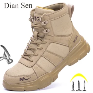 Work Boots Indestructible Safety Shoes