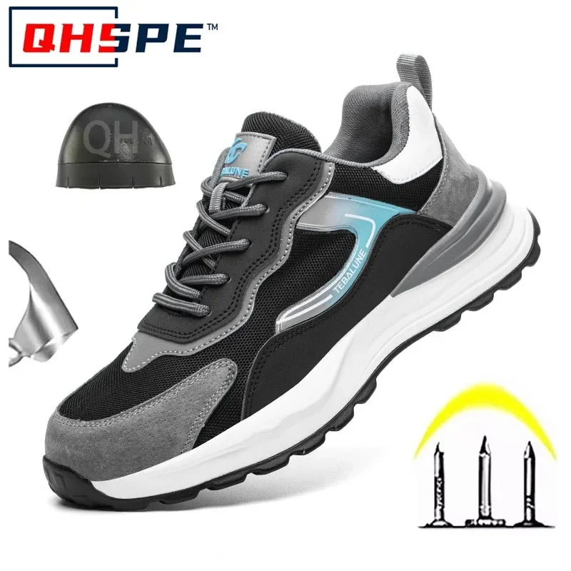 Breathable labor protection shoes