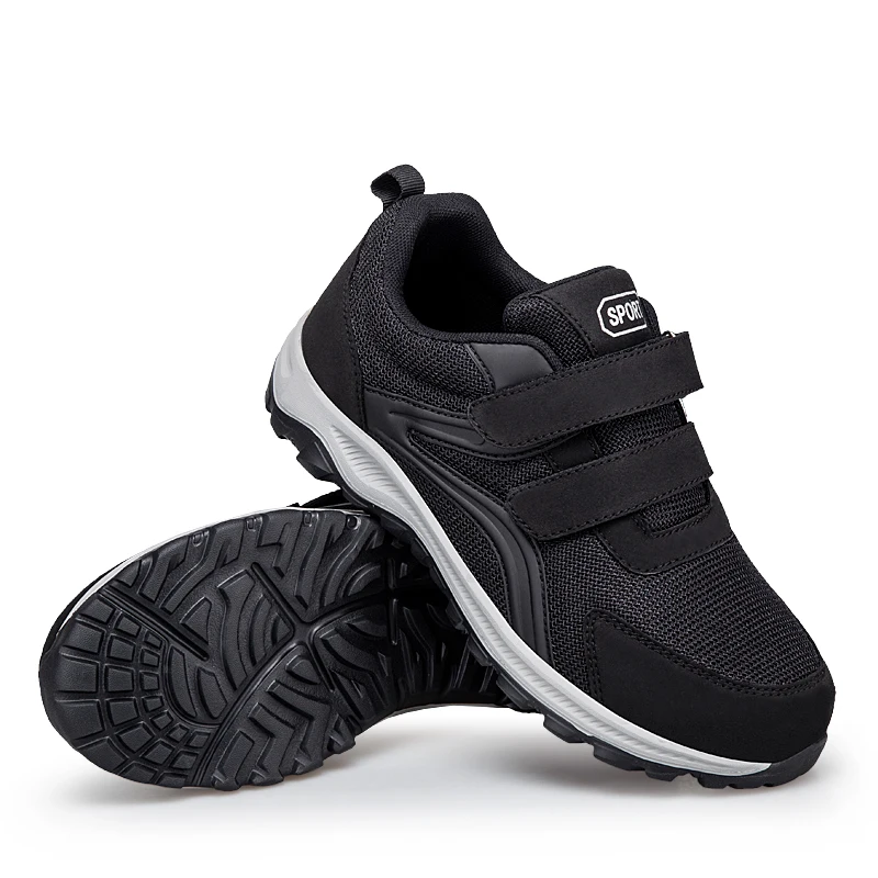 Double Strap Hook and Loop Sneakers - Image 3