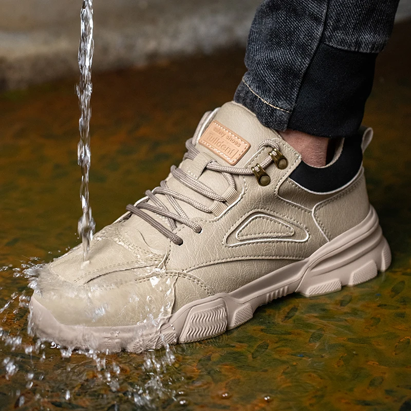 Safety Shoes Men Steel Toe Shoes - Image 4