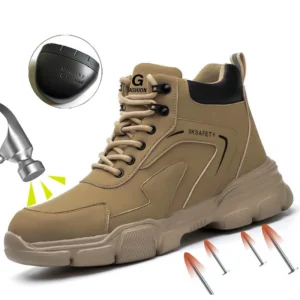 Work Shoes Steel Toe Work Boots Indestructible