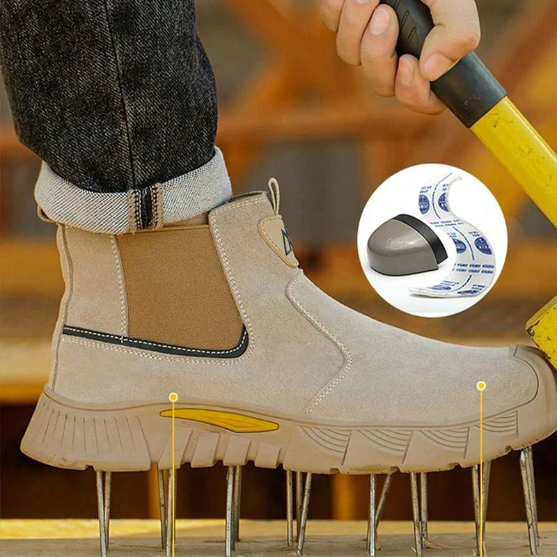 Work Shoes Outdoor Security Boots Unisex - Image 3