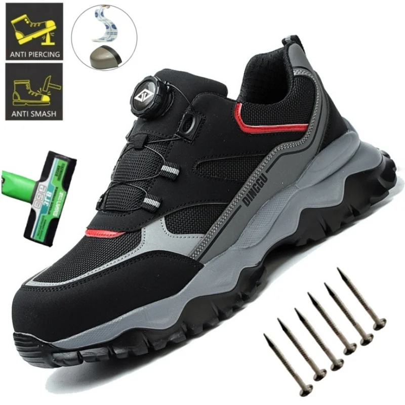 Light Breathable Sneaker Safety Shoes