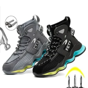 Men Work Safety Shoes Anti-puncture Sneakers