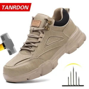 Safety Shoes Men Steel Toe Shoes